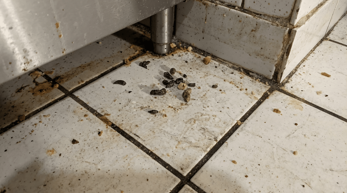 rat droppings